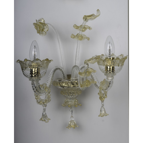 APLİK 2L CLEAR Ø30X25X40 CM E14 2X40W
