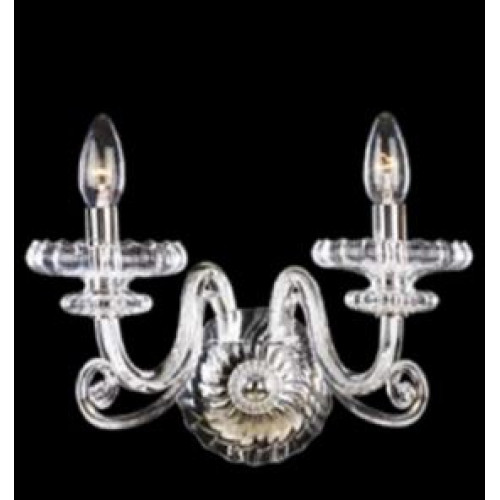 FLORIDA APLİK 2L CLEAR-CHROME Ø30X21 CM E14 2X40W