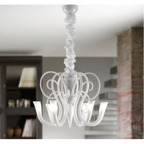 GODO AVİZE 6L WHITE Ø79X55 CM G9 6X60W 