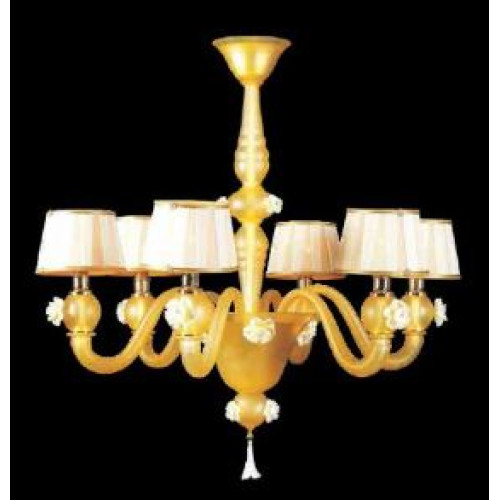 AVİZE 6L MAT AMBER Ø80X95 CM E14 6X40W