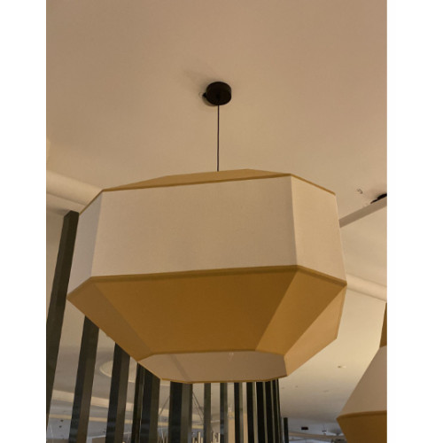BAUHAUS SARKIT 1L SAND-LINEN Ø60X240 CM LED 1XE27 