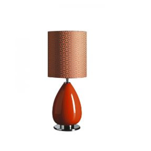 VALENTINA ABAJUR 1L ORANGE Ø30X77 CM E27 1X60W