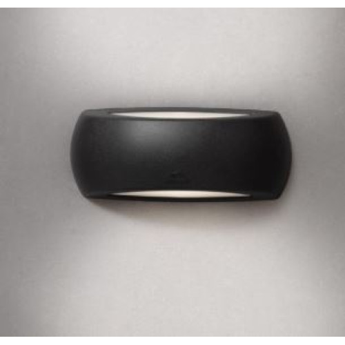 FRANCY APLİK 1L BLACK Ø30X13 CM E27 LED 1X6W IP66