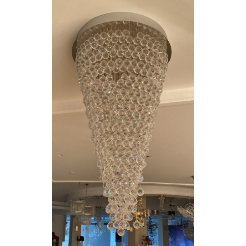 PLAFONYER 12L CHROME Ø70X110 CM G4 12X20W