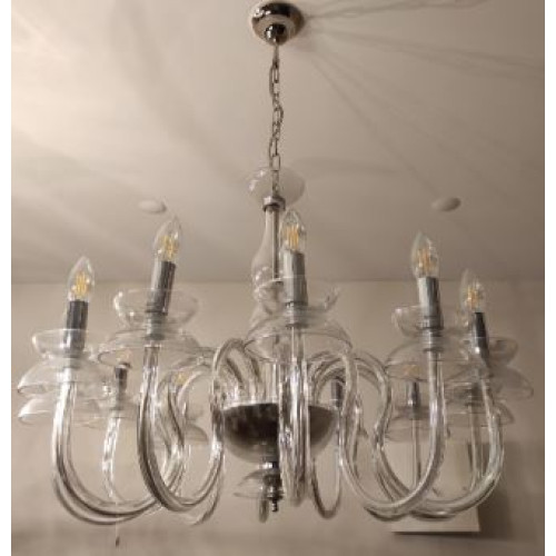 SALVADOR AVİZE 12L CHROME Ø76X57 CM E14 12X40W
