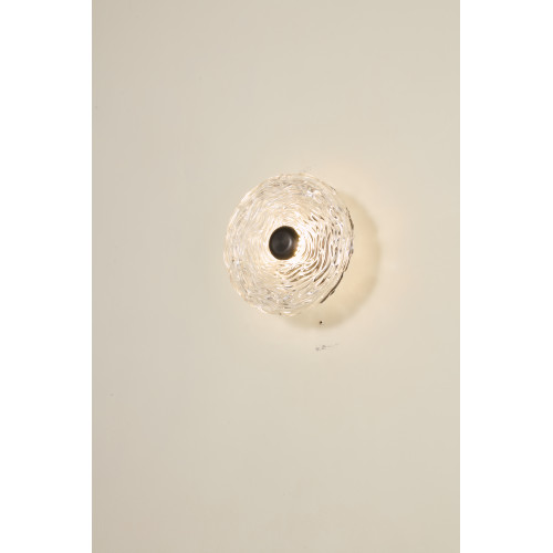 APLİK 1L SİYAH Ø18XE10 CM LED 5W