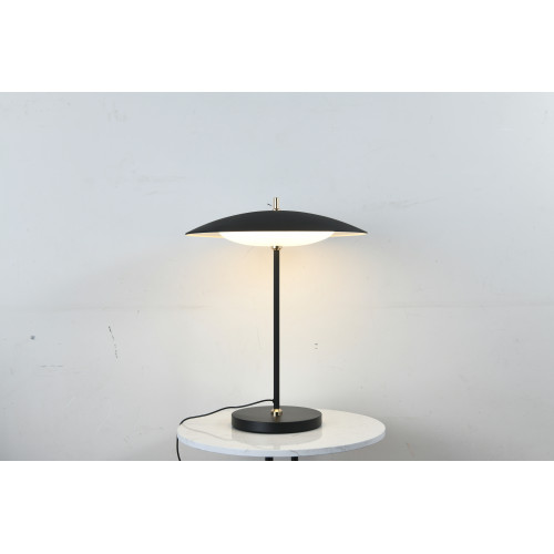 MASA LAMBASI 1L SİYAH-BEYAZ Ø40X50 CM LED 24W