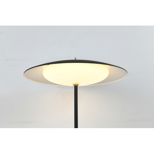 LAMBADER 1L SİYAH-BEYAZ Ø50X165 CM LED 24W