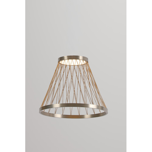 PLAFONYER 1L BRONZ D50X36 CM LED 3000K