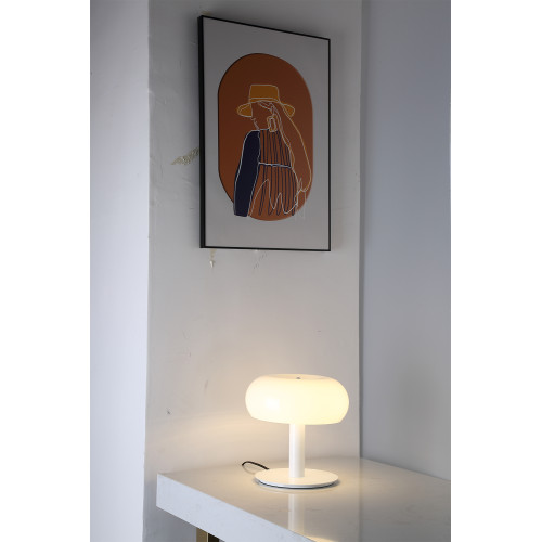 MASA LAMBASI 1L BEYAZ Ø26XH24 CM LED 10W