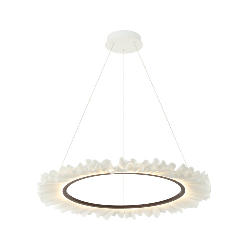 SARKIT 1L BEYAZ-KAHVERENGİ Ø90XH8 CM LED 52W 3000K