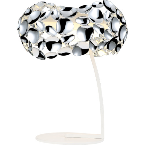 MASA LAMBASI 1L KROM Ø32XH40 CM G9x3Max 25W