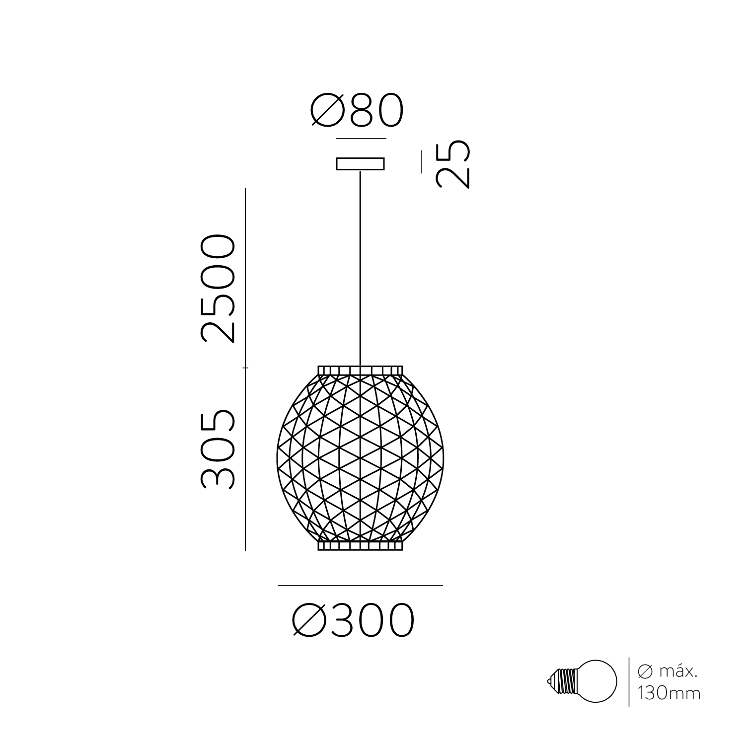 LENNIS 1L PENDANT