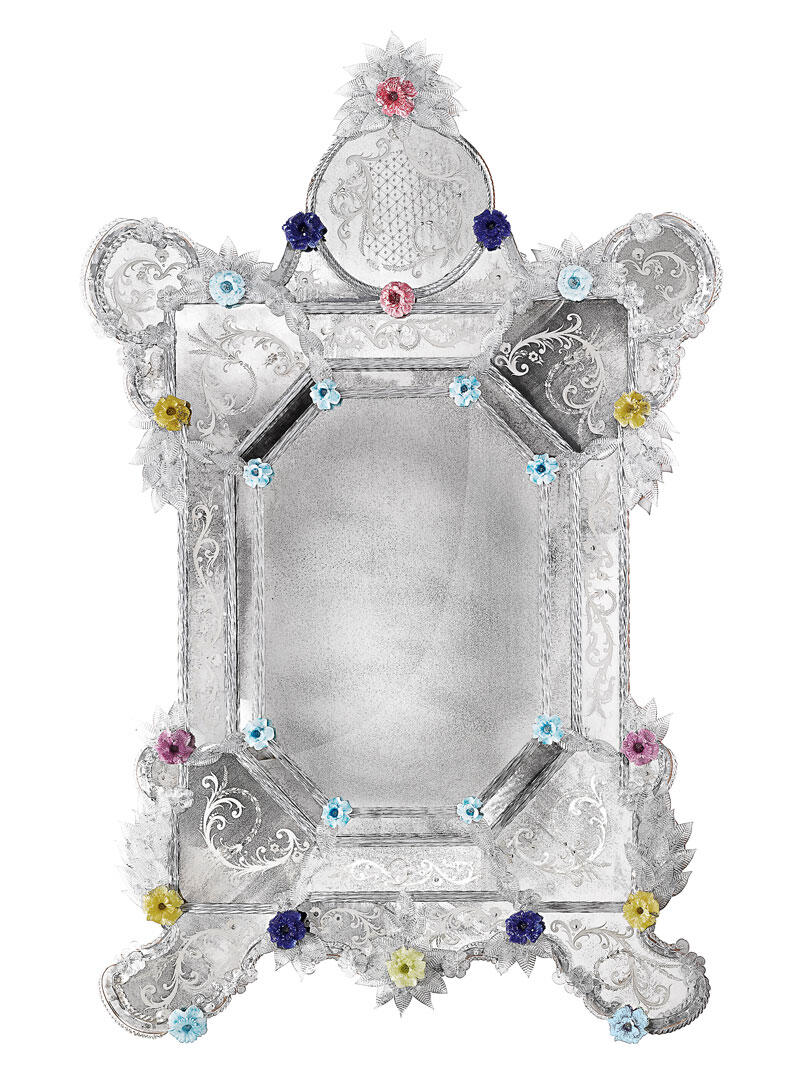 CORNER MURANO MIRROR
