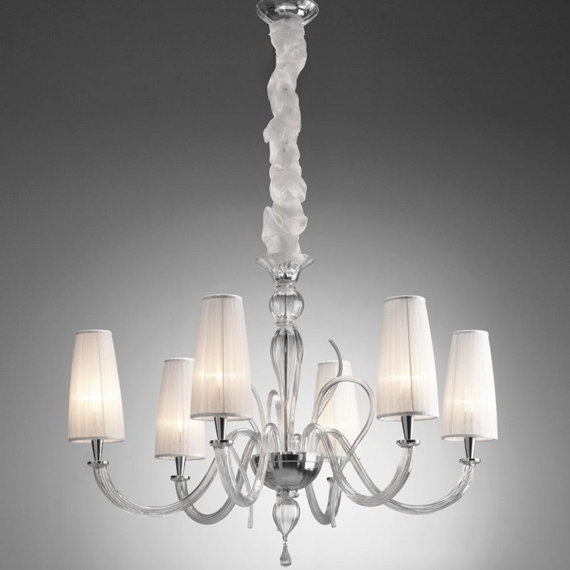 CHERRY 6L CHANDELIER