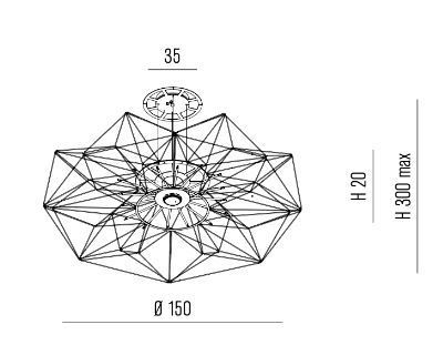 ALTATENSIONE 1L PENDANT