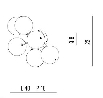 ATOM 2L WALL LAMP