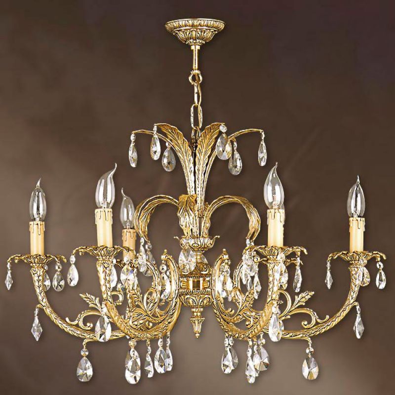 PALMERA CHANDALIER 6L CJ Ø73X48 CM E14 6X40W