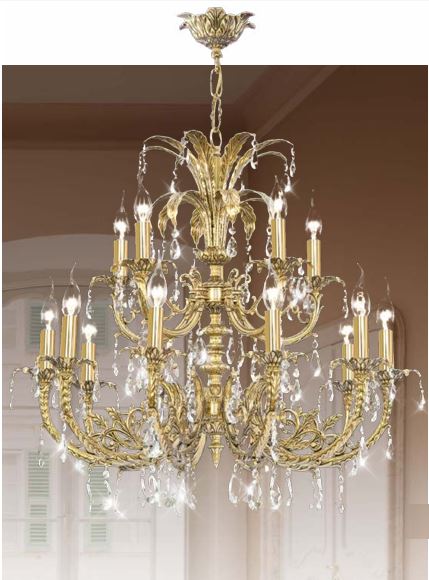 PALMERA AVİZE 10+5L AB Ø73X70 CM E14 15X40W