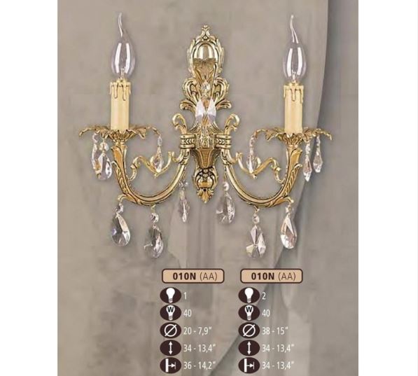 PALMERA 2L WALL LAMP