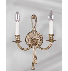 TASSEL WALL LAMP 2L AB Ø29X37 CM E14 2X40W