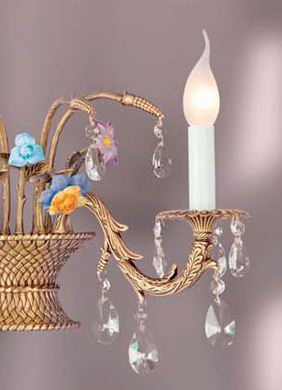VALENCIA WALL LAMP 2L AB Ø46X25 CM E14 2X40W