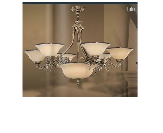 RIALTO CHANDALIER 6+2L AY Ø75X65 CM E14 8X40W 
