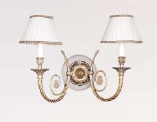 MINERVA WALL LAMP 2L AO Ø53X36 CM E14 2X40W