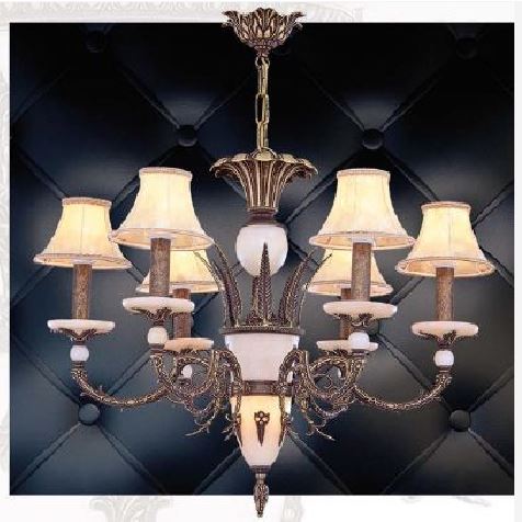 NILO CHANDALIER 6+1L BQ Ø76X61 CM E14 7X40W