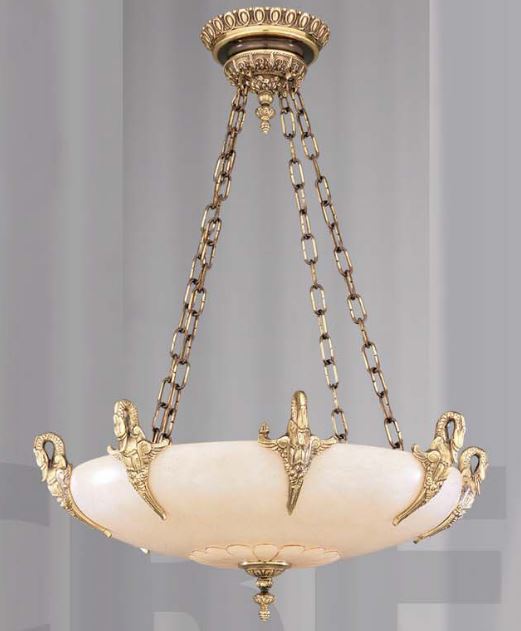 CHANDALIER 8L AY-ALABASTER Ø80X92 CM E14 8X40W