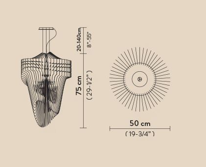 ARIA SMALL 3L PENDANT