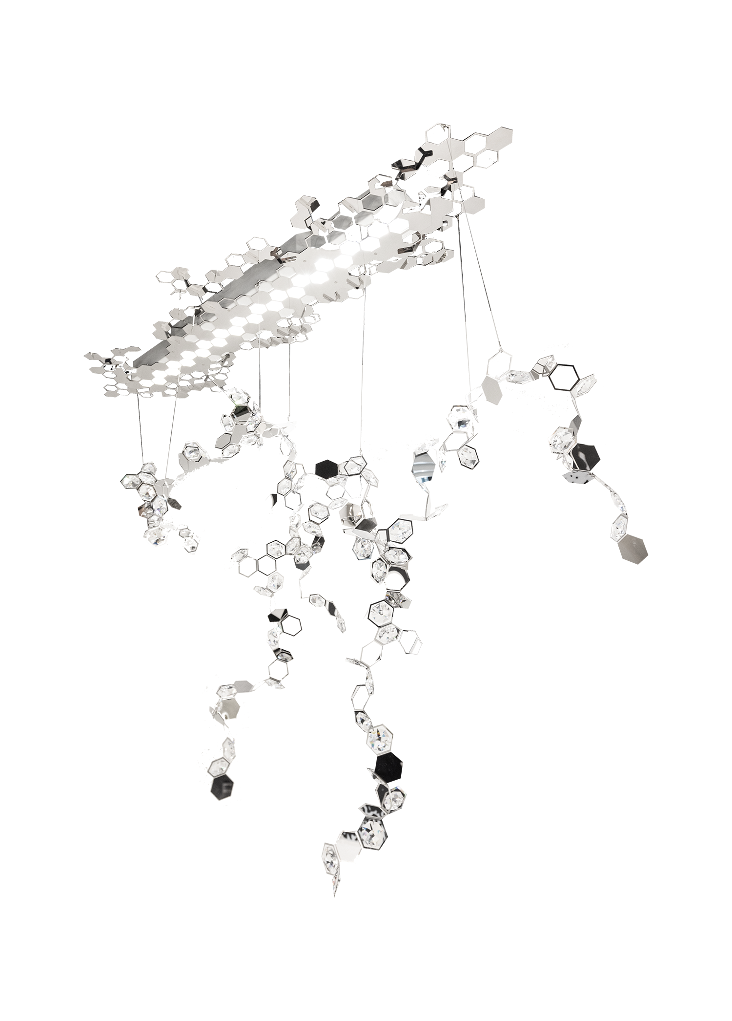 CRYSTALON PENDANT STAINLESS STEEL