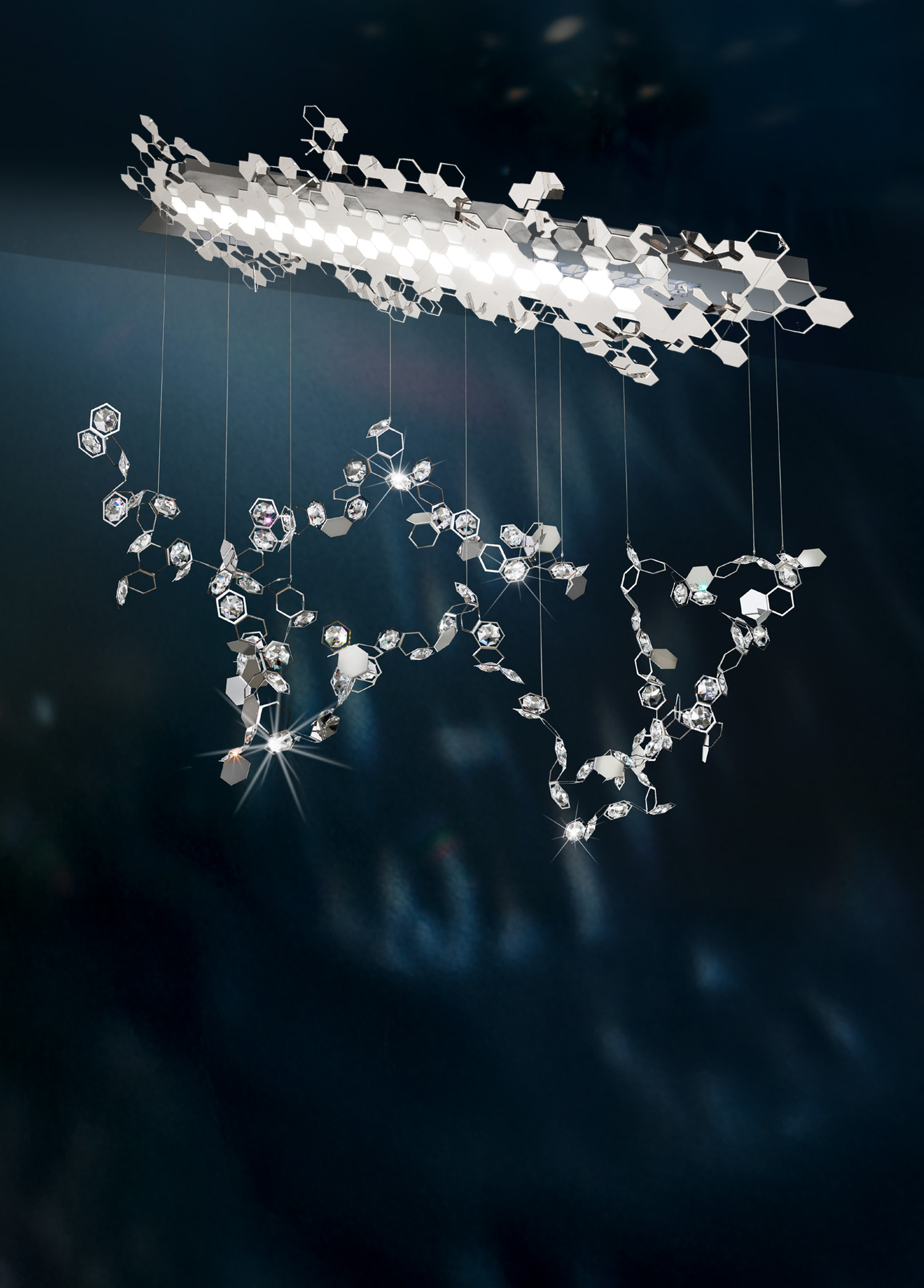 CRYSTALON PENDANT STAINLESS STEEL - alt