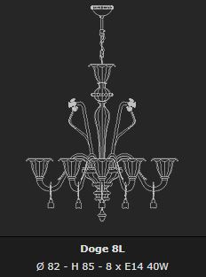 DOGE 8L CHANDALIER