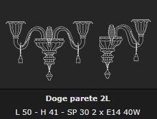 DOGE 2L WALL LAMP