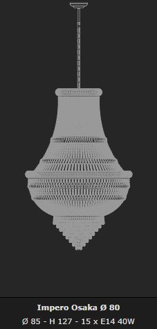OSAKA 15L CHANDALIER