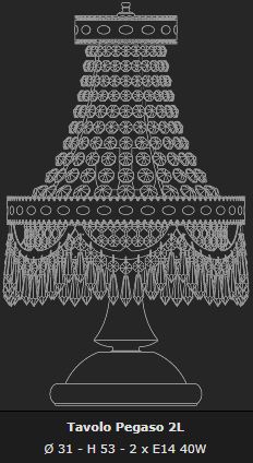 PEGASO 2L TABLE LAMP