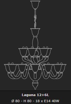 LAGUNA 18L CHANDALIER
