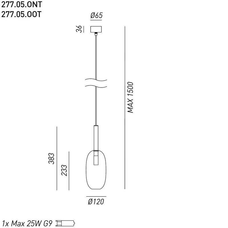ALCHIMIA OLIVA 1L PENDANT