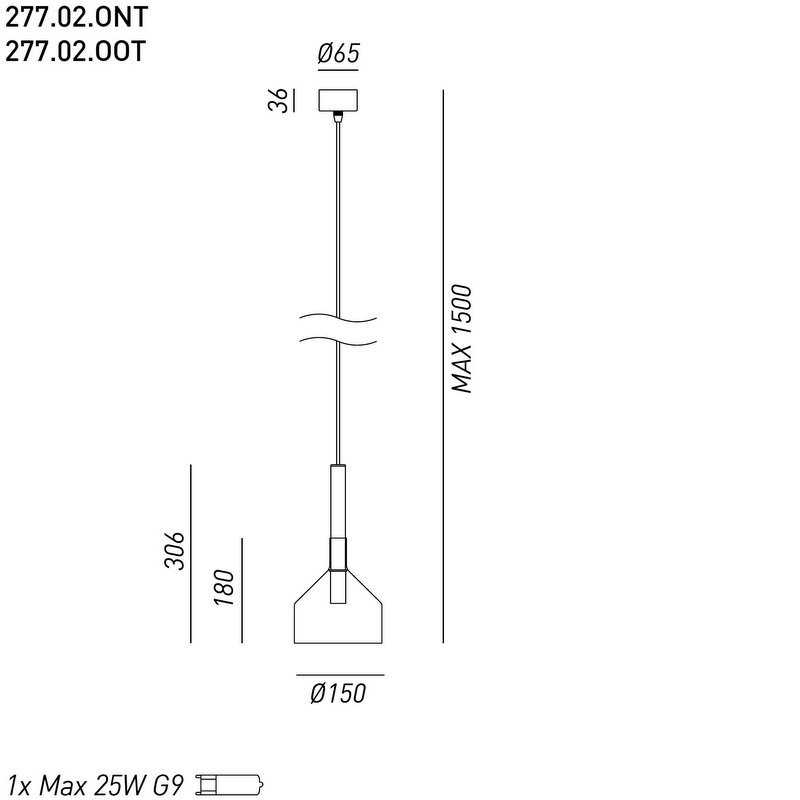 ALCHIMIA IMBUTO 1L PENDANT - alt