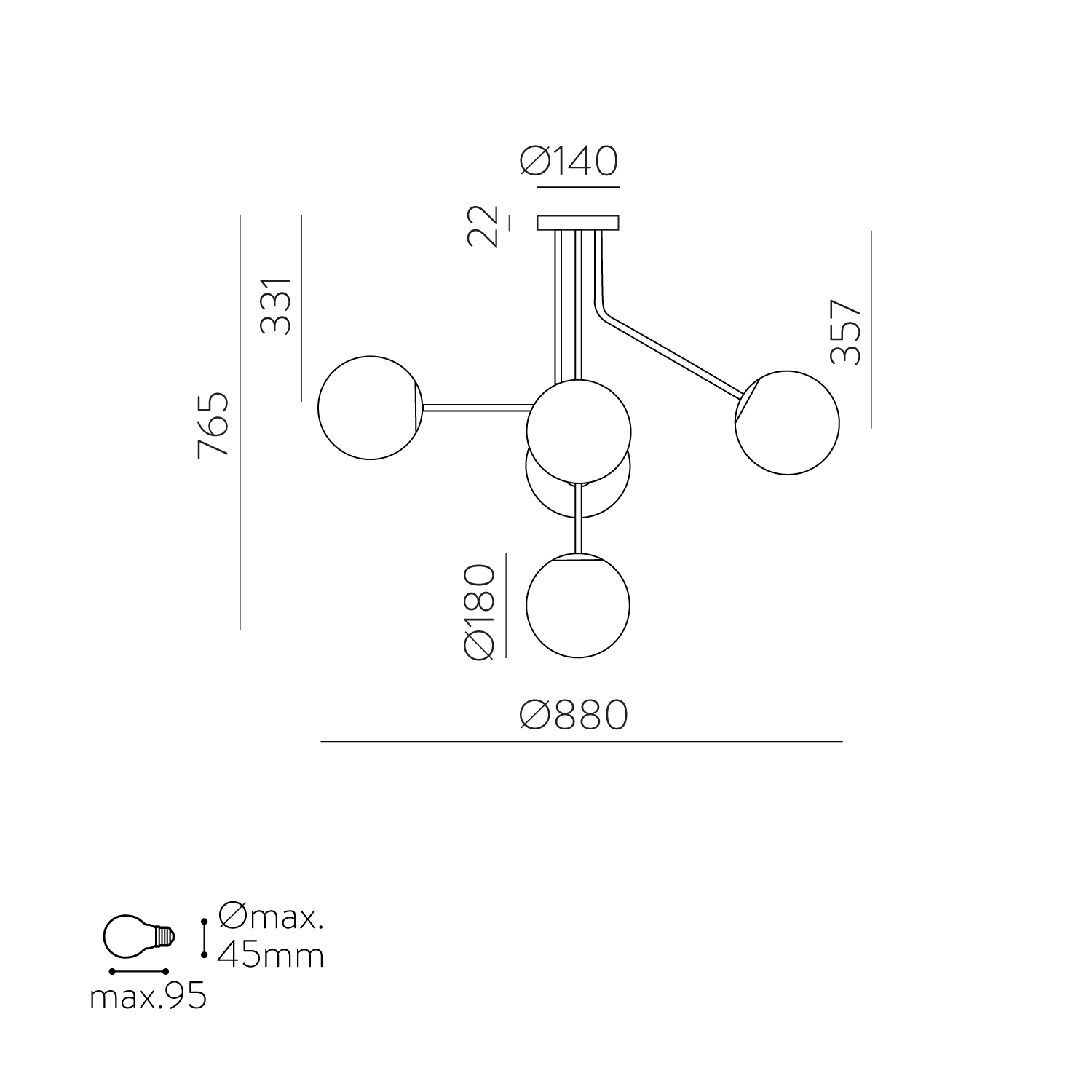 PARMA 5L PENDANT