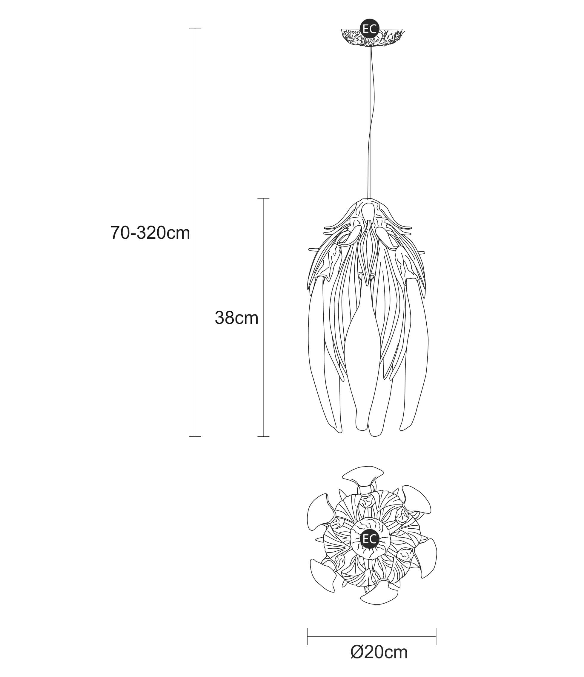 DANDELION CYNARA SUSPENSION