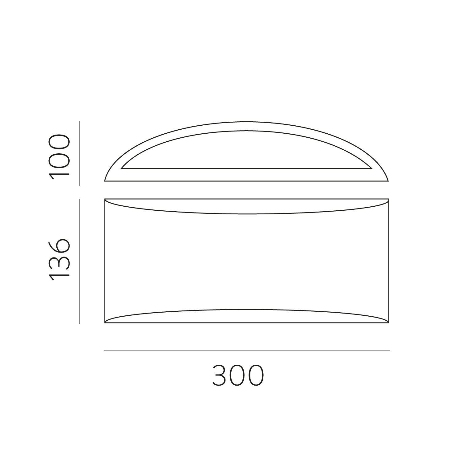 DANA 2L WALL LAMP