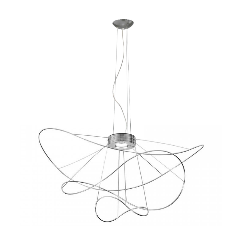 HOOPS 3L SILVER PENDANT