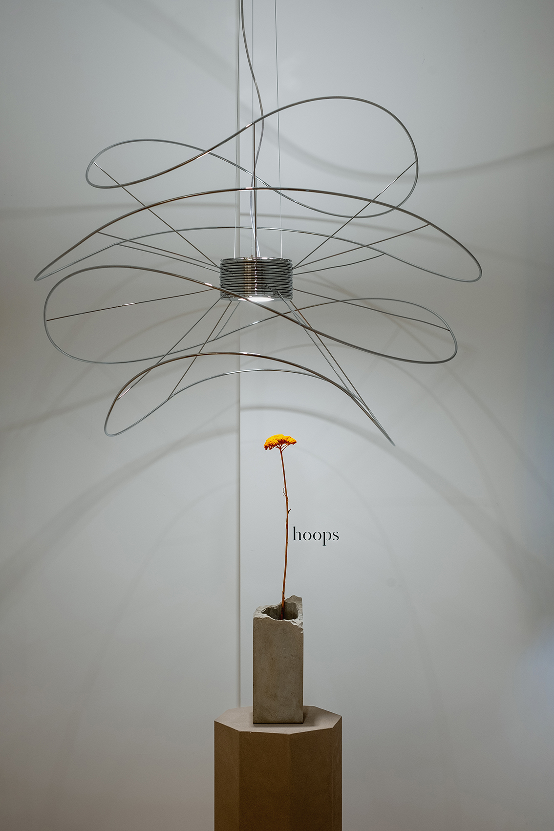 HOOPS 3L SILVER PENDANT - alt