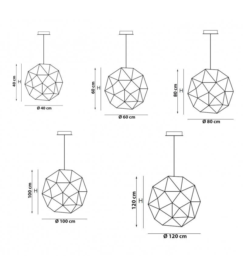 COSMOS GLOBE 40 PENDANT