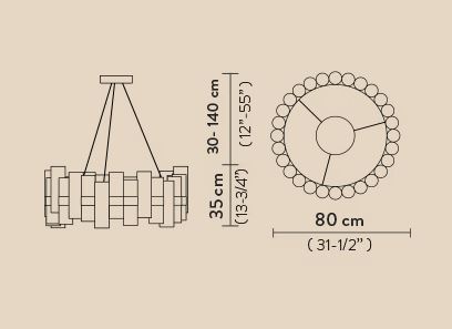 LA LOLLO LARGE PENDANT