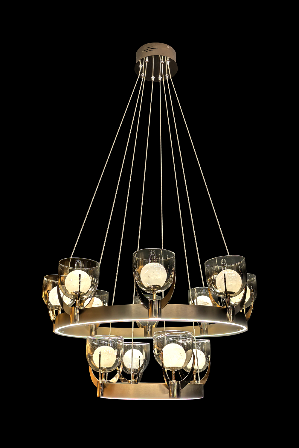 SARKIT 8+4L KAHVERENGİ W81XH120 CM LED 100W