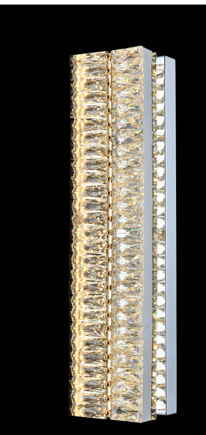 APLİK 1L GOLD 13X10X40 CM LED 30W