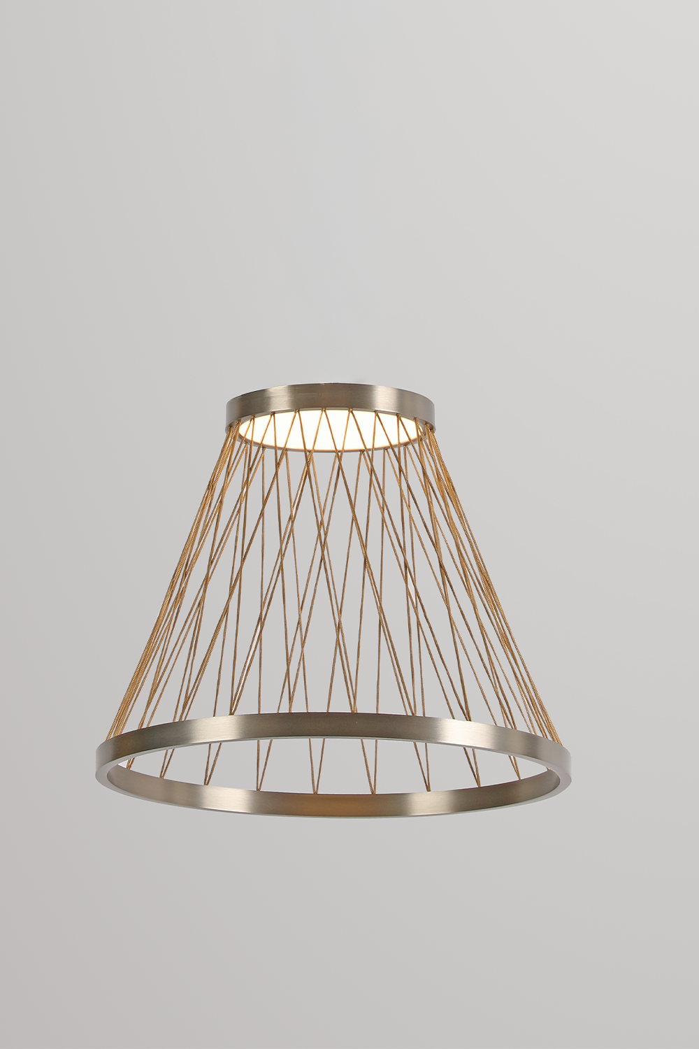 PLAFONYER 1L BRONZ D50X36 CM LED 3000K